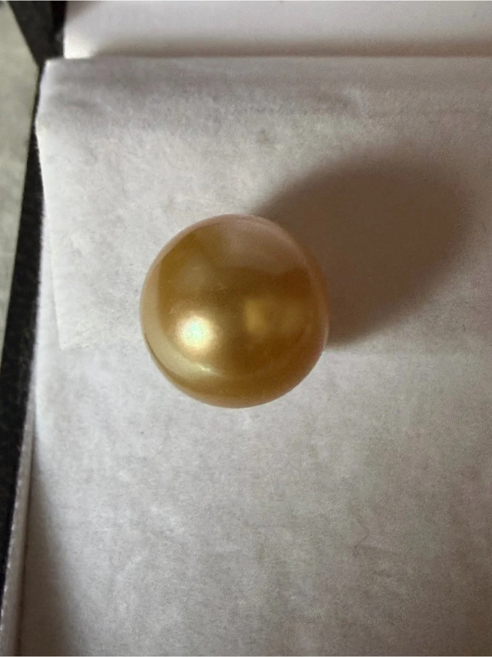 18K Gold South Sea Pearl Stud Earrings